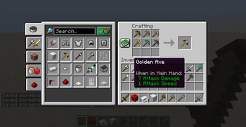 Crafting For Super Pickaxe