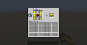 Crafting For Block Of Electrisity