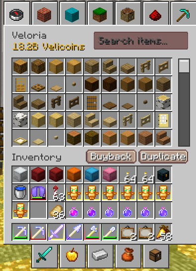 Main menu