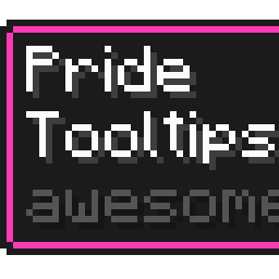 Pink Tooltip (Frame-only Monochrome)
