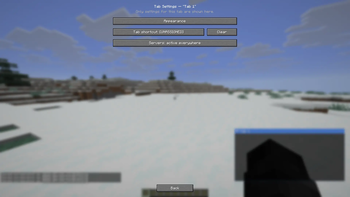 Chat Tab Settings