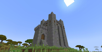 陷落的诺曼式城堡·A Norman Castle