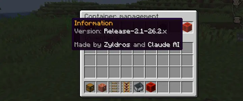 Credits and version