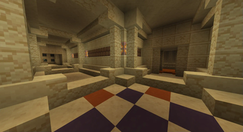 The crypts structure inside