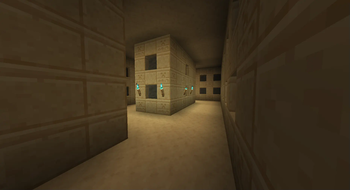 The crypts structure inside
