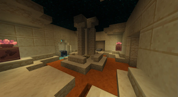 The crypts structure inside