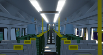 Class 350/3 interior (London Midland)