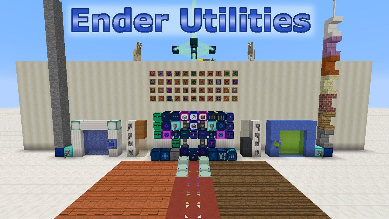 Ender Utilities Mod 1.12.2, 1.11.2 (Tools with Ender Abilities