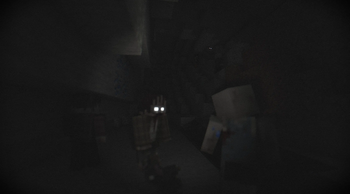 Zombies inside a cave