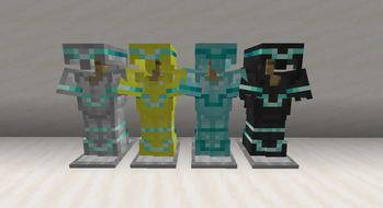 Testing templates on armor