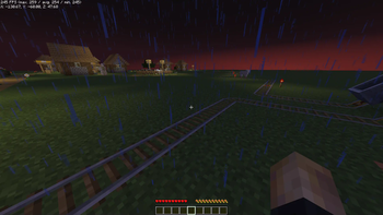 During Rain (FPS on top left)