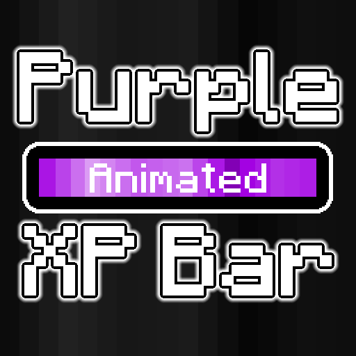 Animated Purple XP Bar