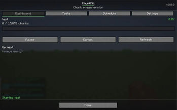 ChunkMill Dashboard