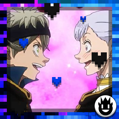 Animated! Black Clover: Asta and Noelle
