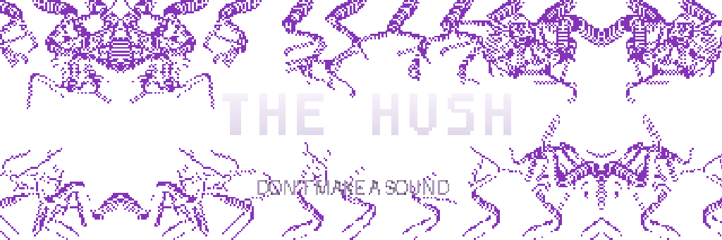 The Hush banner