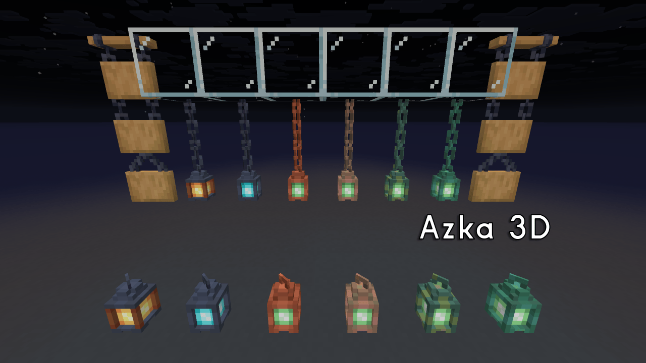 Lanterns & Chains on Banner