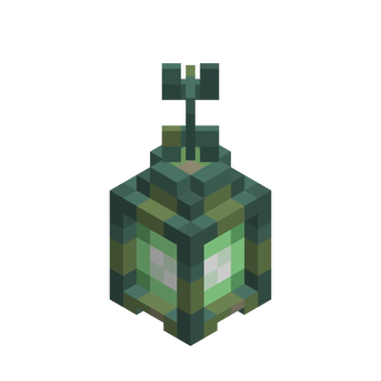 Hanging Weathered Copper Lantern