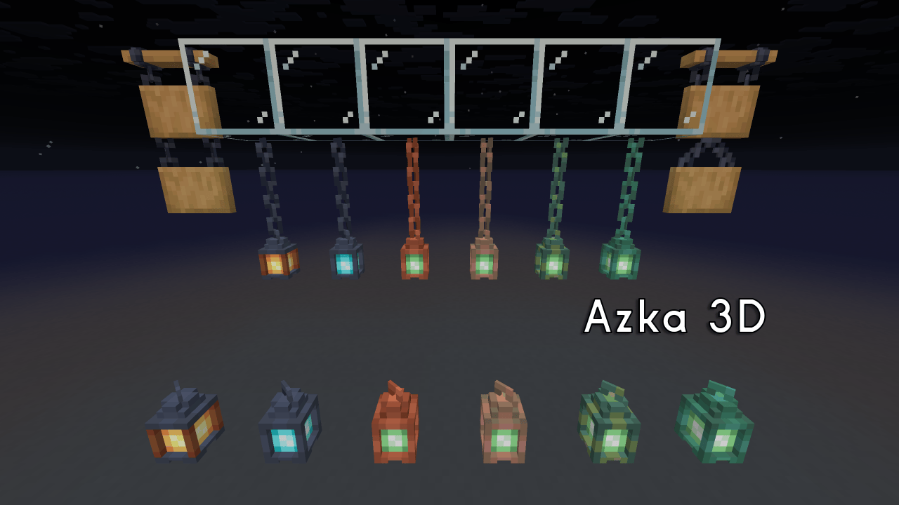 Lanterns & Chains on Banner