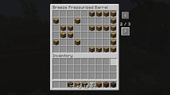 Breeze Pressurized Barrel slots