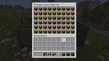 Pressurized Barrel slots