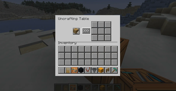 uncrafting basic gui