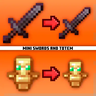 Mini swords and totem