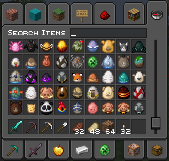 Creative Inventory GUI 2