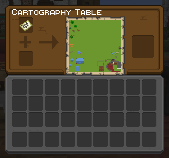 Cartography Table GUI