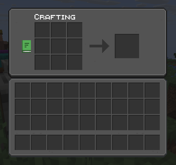 Crafting Table GUI