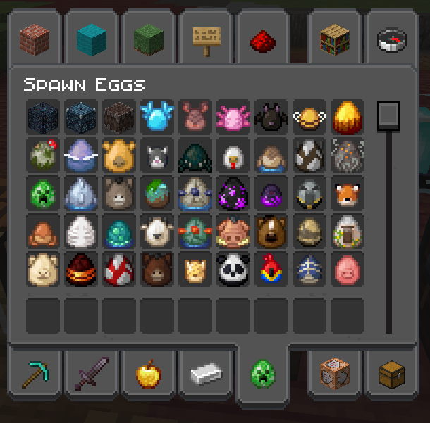Creative Inventory GUI