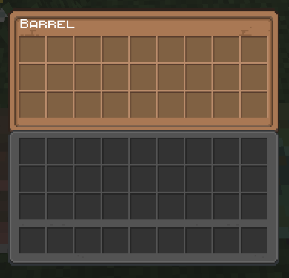 Barrel GUI
