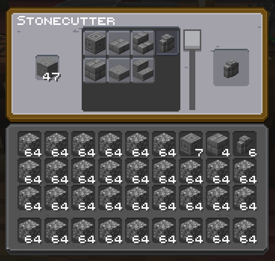 Stonecutter GUI