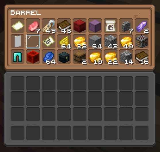 Barrel GUI