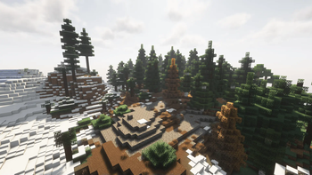 Overworld Forest on Mountain