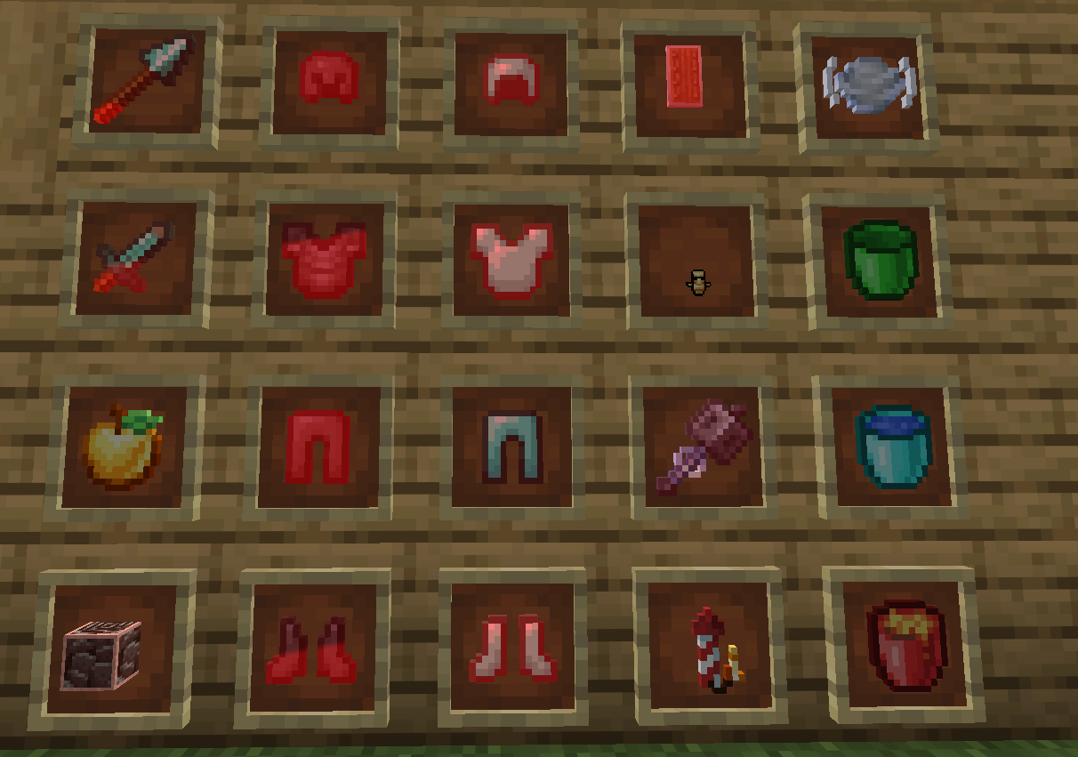 Factlsm Red glint x small items — screenshot 1