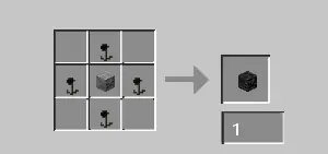 Crafting a Wither Skeleton Skull