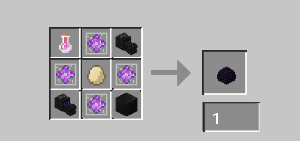 Crafting a Dragon Egg Block