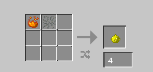 Crafting Glowstone Dusts (3 of 3)