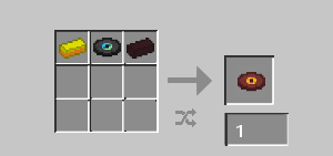 Crafting a Music Disc (Pigstep)