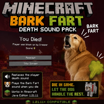 Bark Fart On death