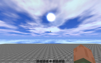 Screenshot of the sky