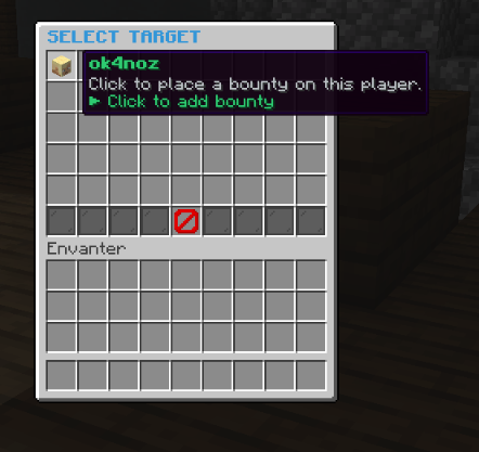 Select Target GUI