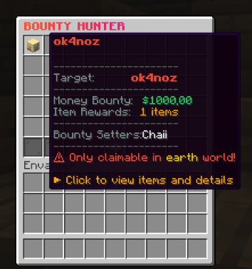 Bounty Details