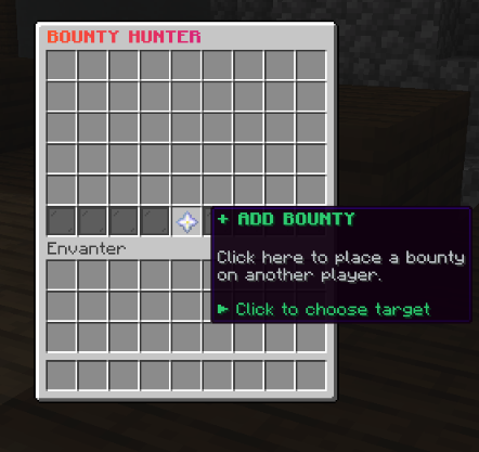 Bounty Hunter GUI