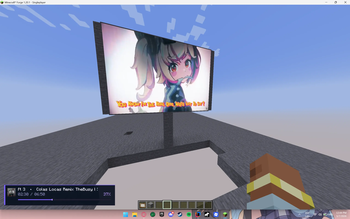 Interactive video block and music URL system