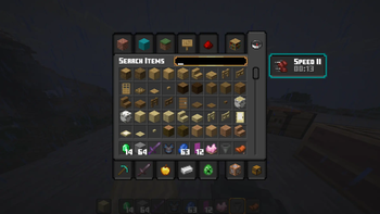 Creative Inventory Search Menu