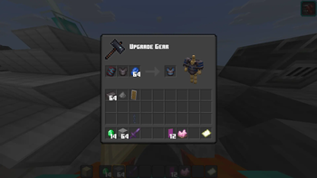 Smithing Table Menu