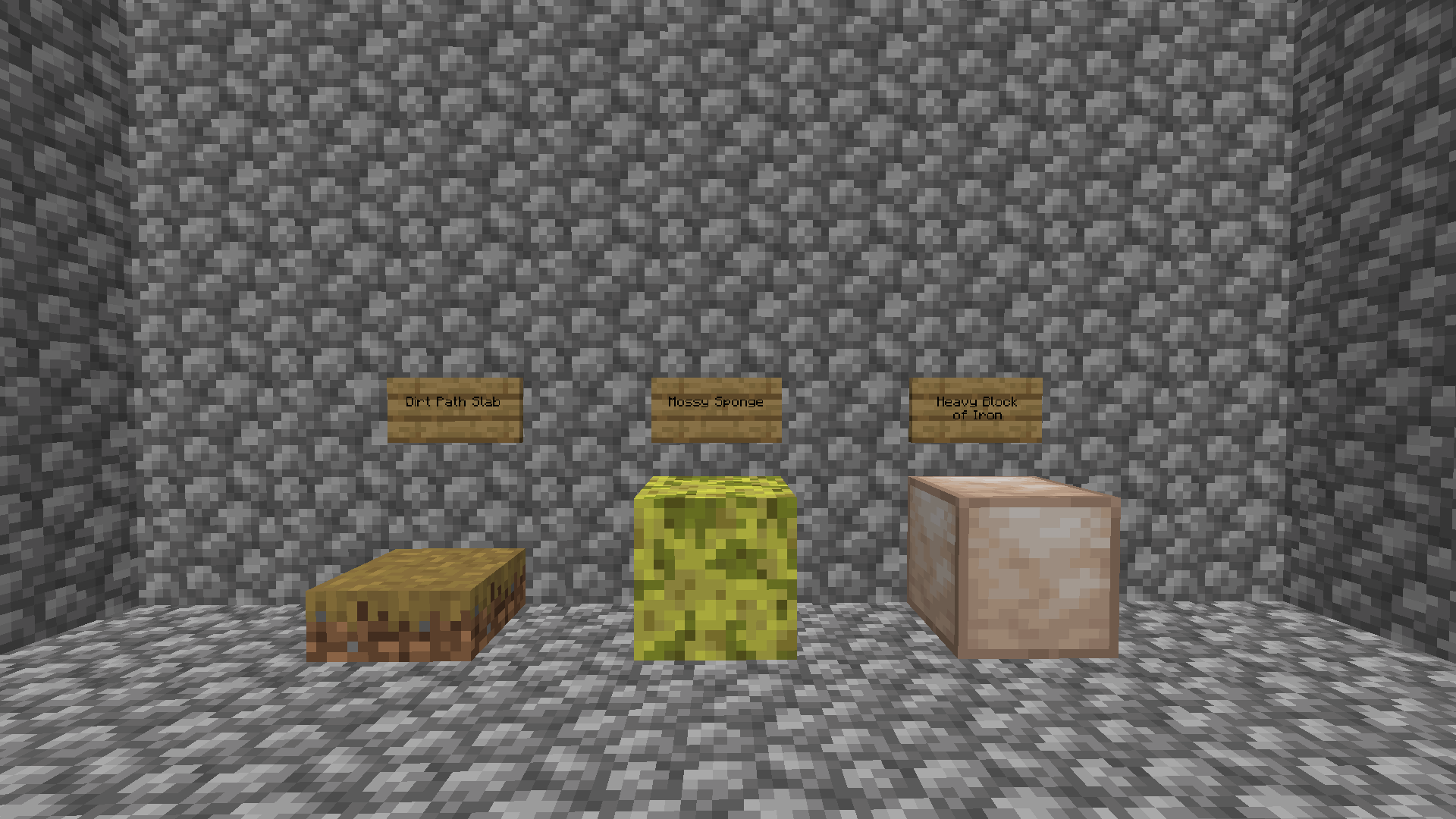 All blocks as of 1.6.0