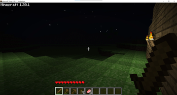 Demonstration of the darkness