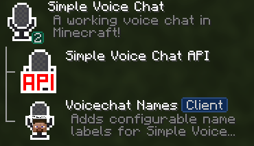 Settings in Modmenu (Fabric)